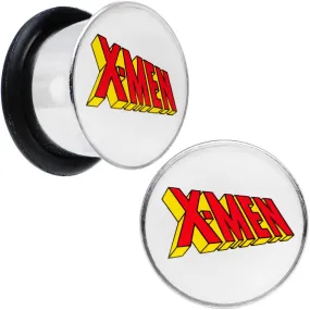 1/2 Licensed X-Men Single Flare Steel Tunnel Plugs Set