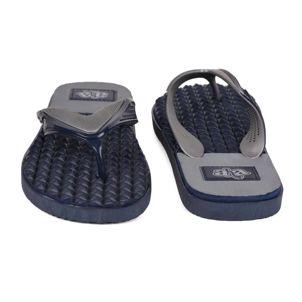 A-HA By Liberty HUNK-R1 Navy Blue Flip-Flops For Men