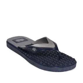 A-HA By Liberty HUNK-R1 Navy Blue Flip-Flops For Men