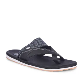 Liberty A-HA Stylish Casual Black Mens Flip Flop - Model ANCO-02