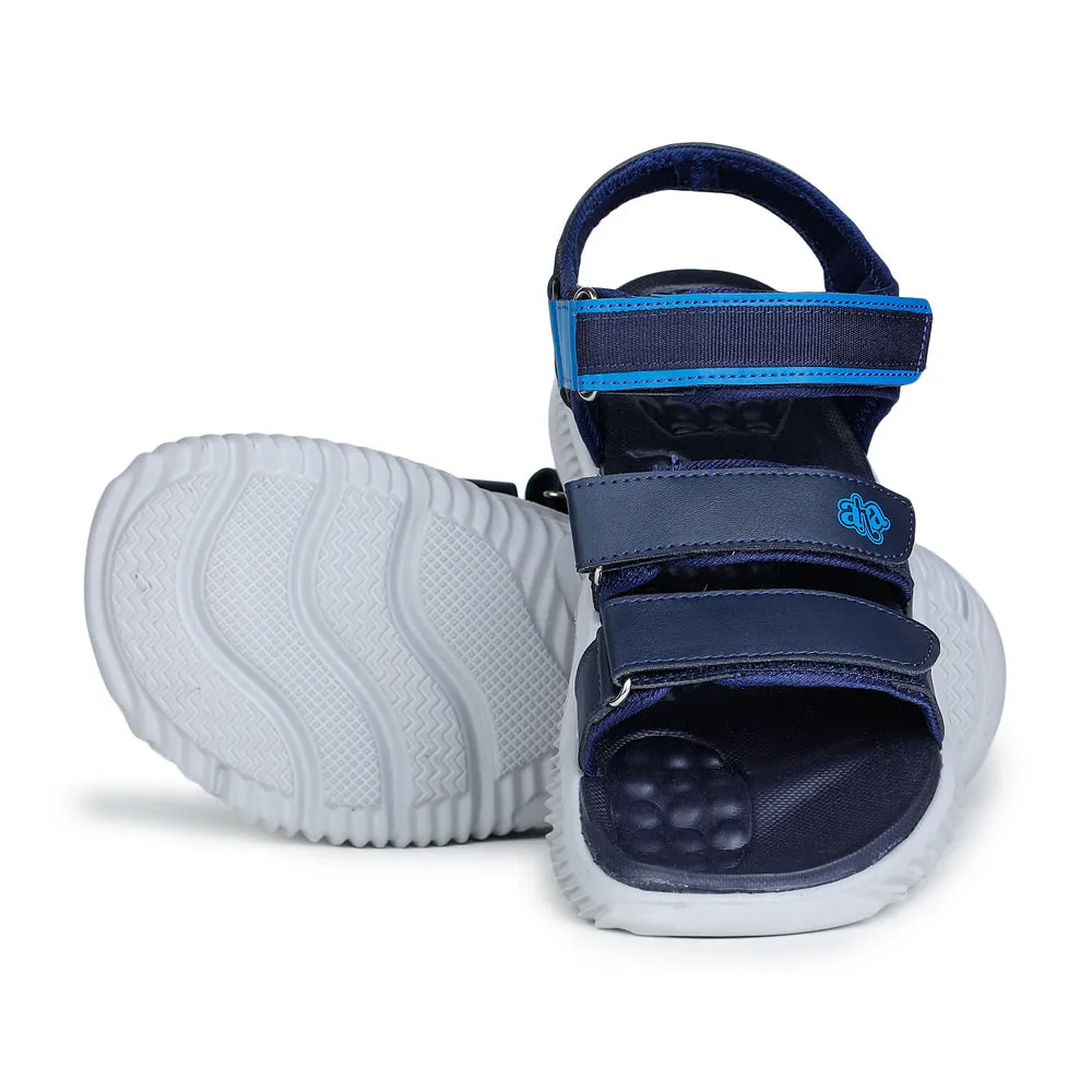 A-HA Casual Blue Sandals For Men STAMINA-8 By Liberty