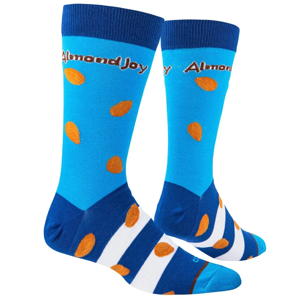 Almond Joy Men's Crew Socks