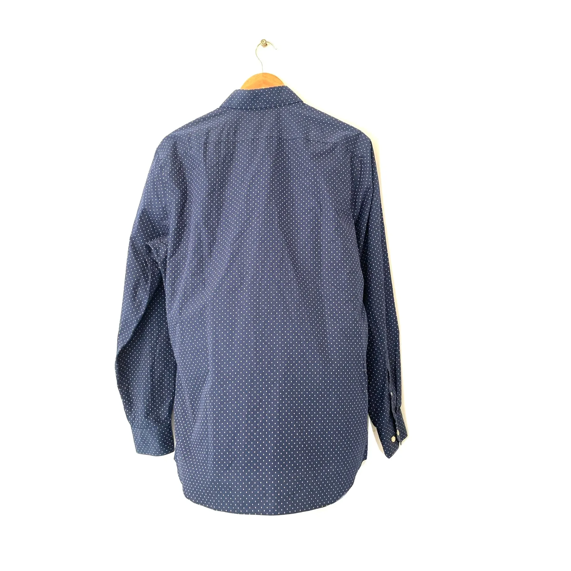 Banana Republic Men's Blue Printed Collared Shirt | Brand New |