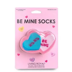 Be Mine 3D Crew Socks