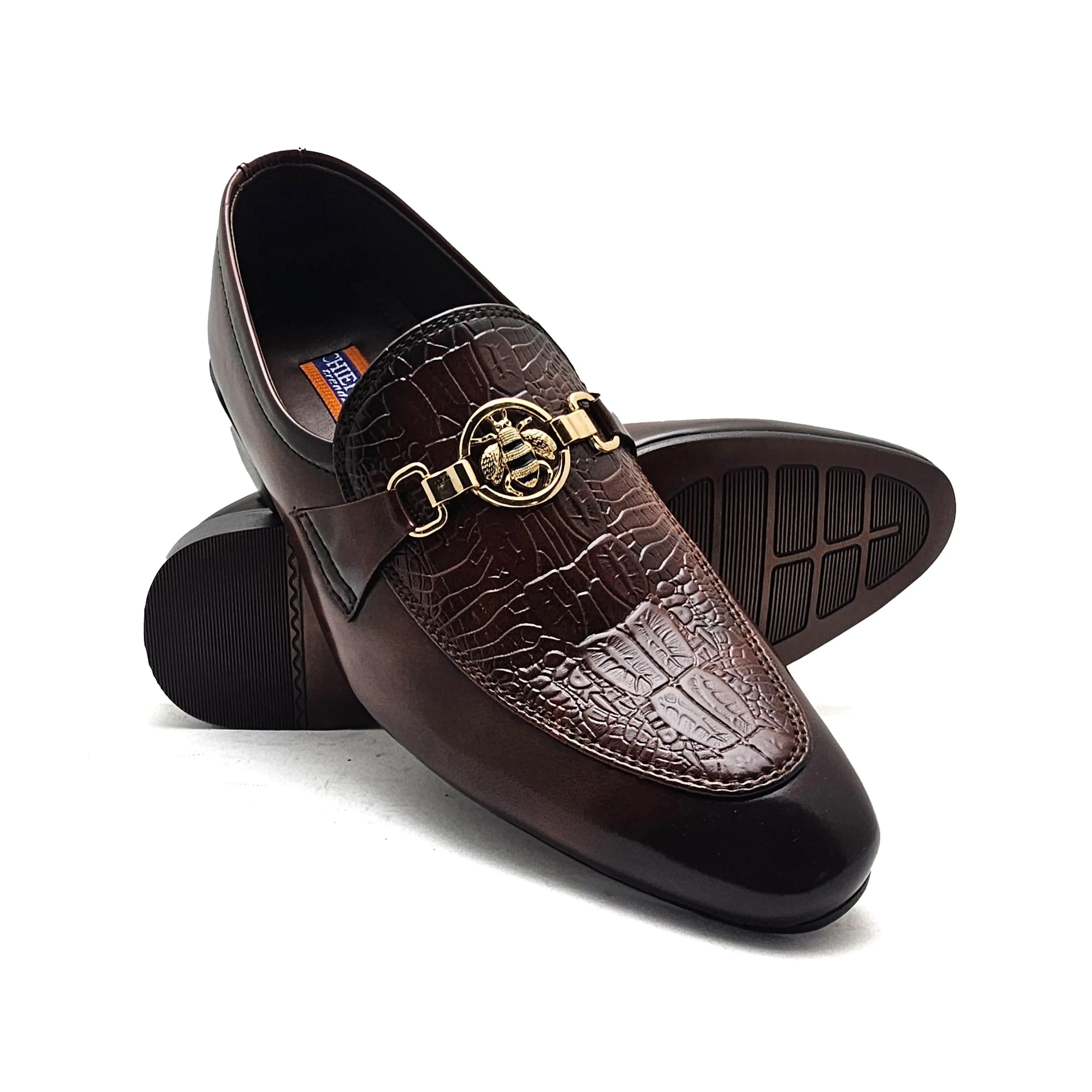 Brown Formal Slip On