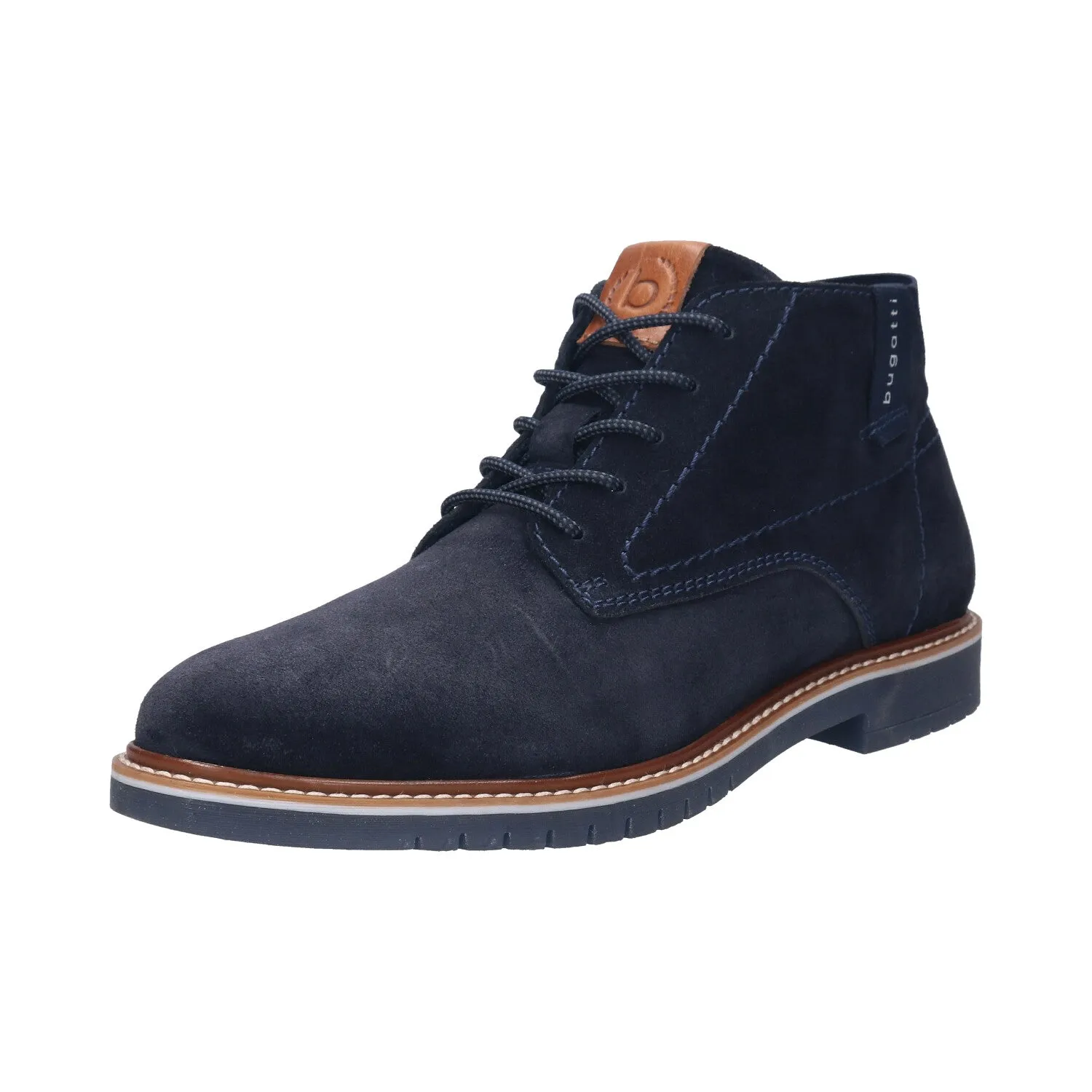 Bugatti Suede Boots | Dark Blue