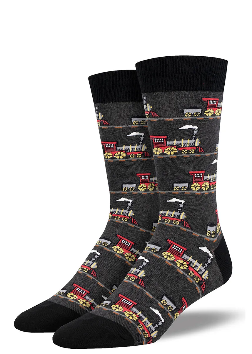 Choo Choo Train Men's Socks