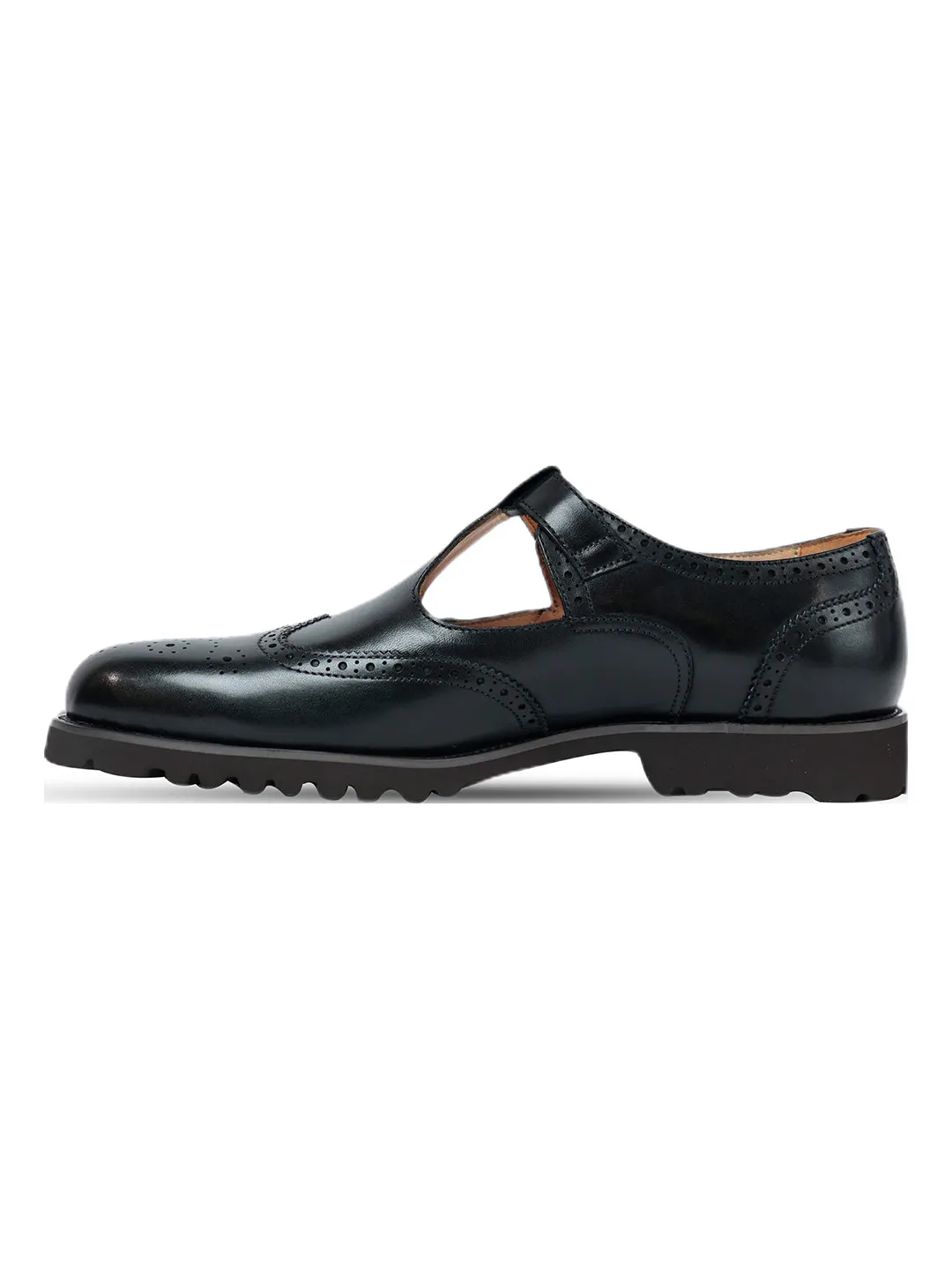 Churchill Black Sandal