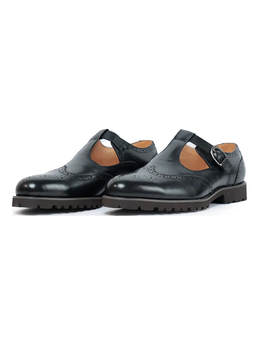 Churchill Black Sandal