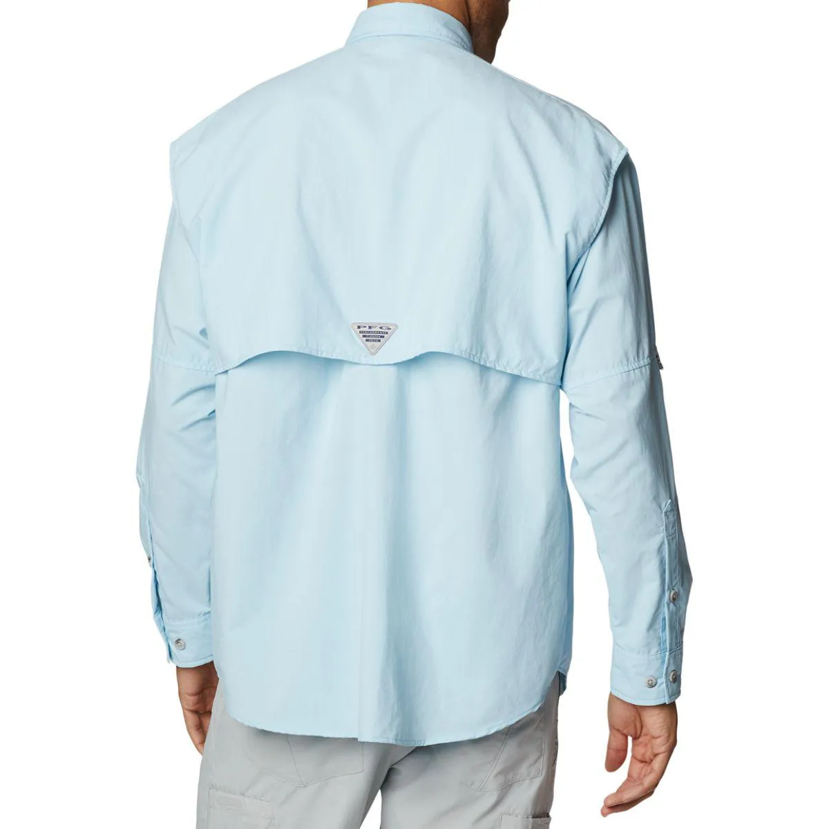 Columbia Bahama II Long Sleeve Shirt Mens Spring Blue