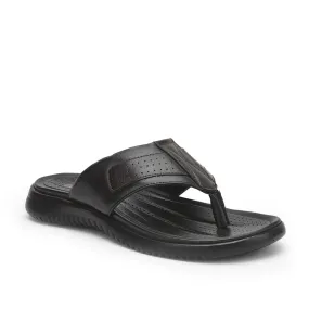 Coolers By Liberty Formal Flip-Flop For Men Brown PAZERO-1