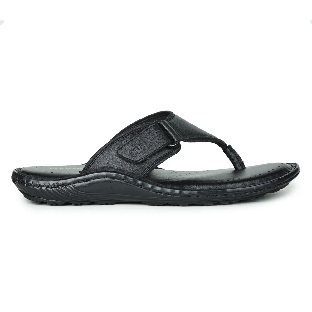 Coolers Casual (Black) Slipper For Men BRL-5 By Liberty