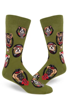 Dapper Dogs Men's Socks