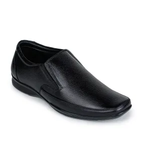 Fortune (Black) Classic Loafer Shoes For Men HOL-18 By Liberty