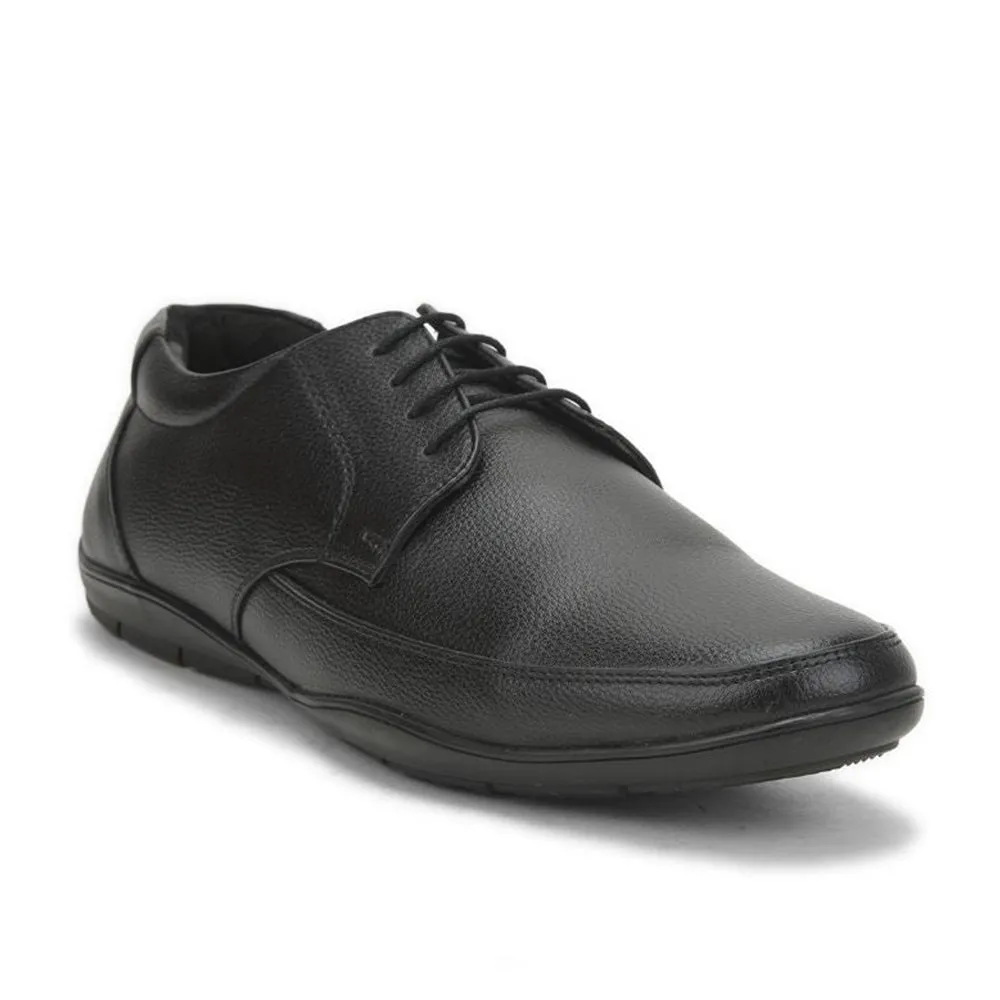 Fortune (Black) Formal Lace Up Shoes For Men AVN-61E By Liberty