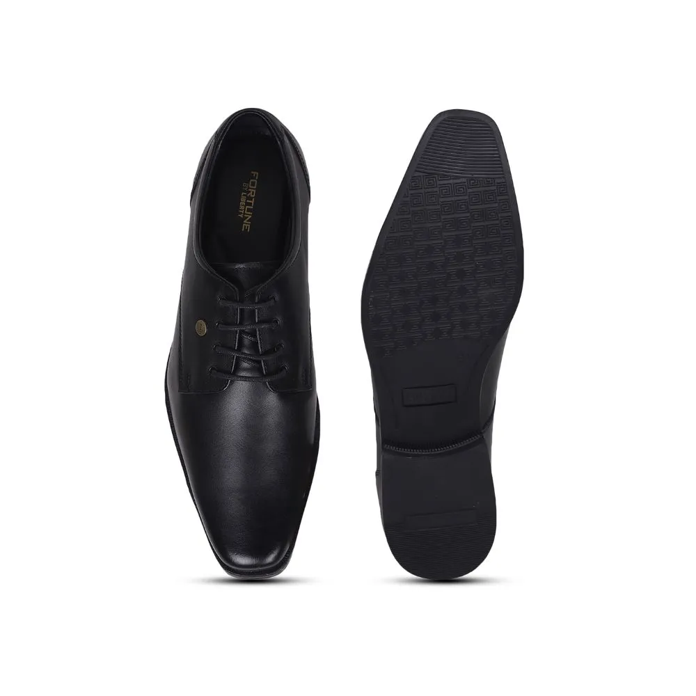 Fortune By Liberty Men LB31-01E Black Formal Lacing Shoes