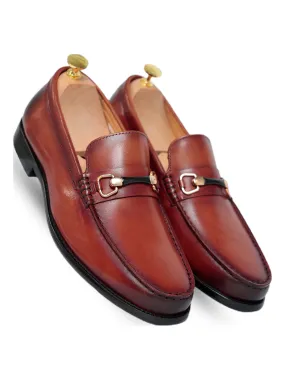 Glen Horsebit Slip On Brown