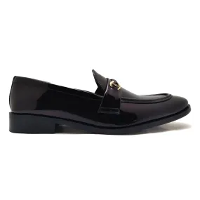 Maroon Patent Formal Slip On