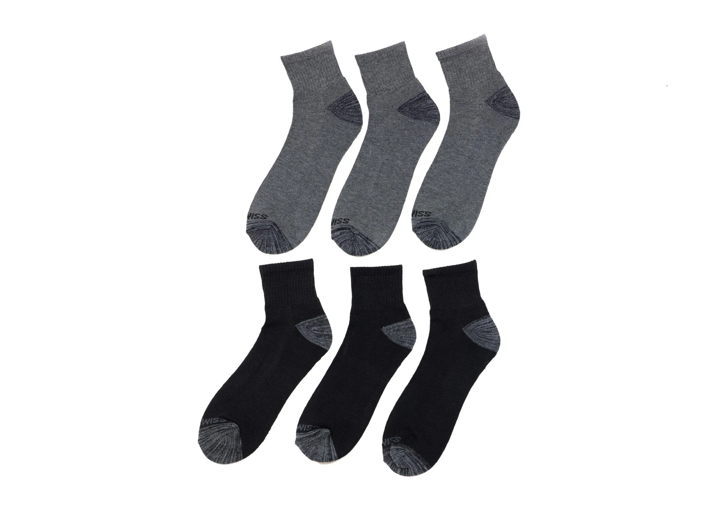 Men's Quarter Athletic Performance Socks