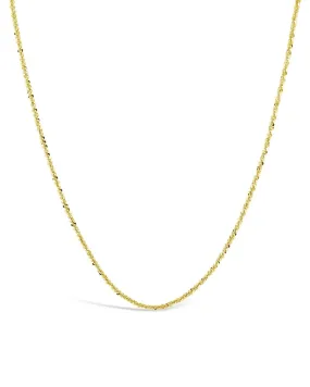 Men's Sterling Silver Rolo Chain Necklace