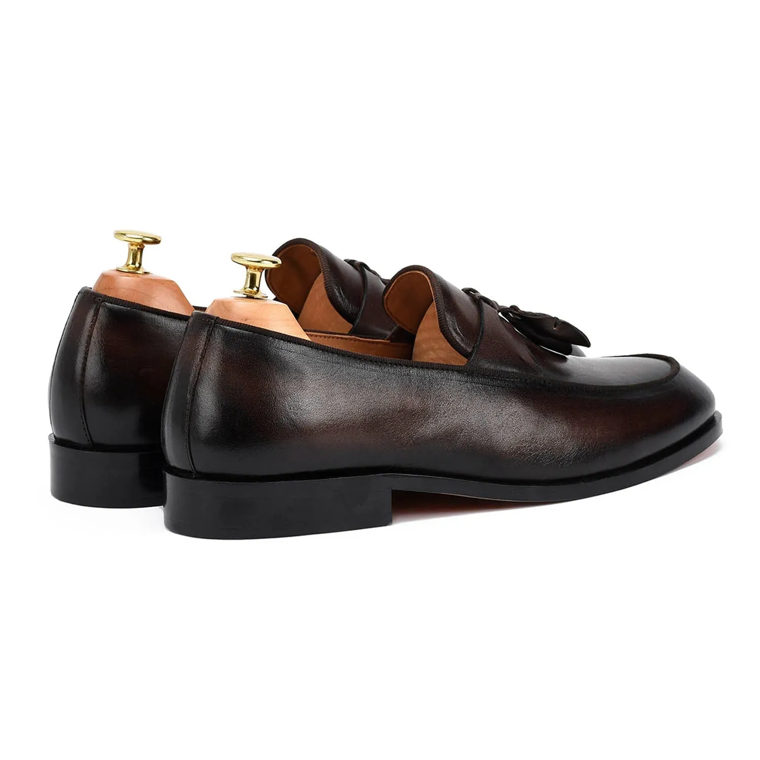 Spanish Tassel Coffee Loafers