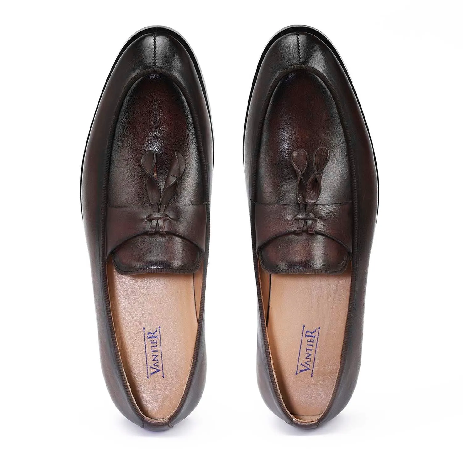 Spanish Tassel Coffee Loafers