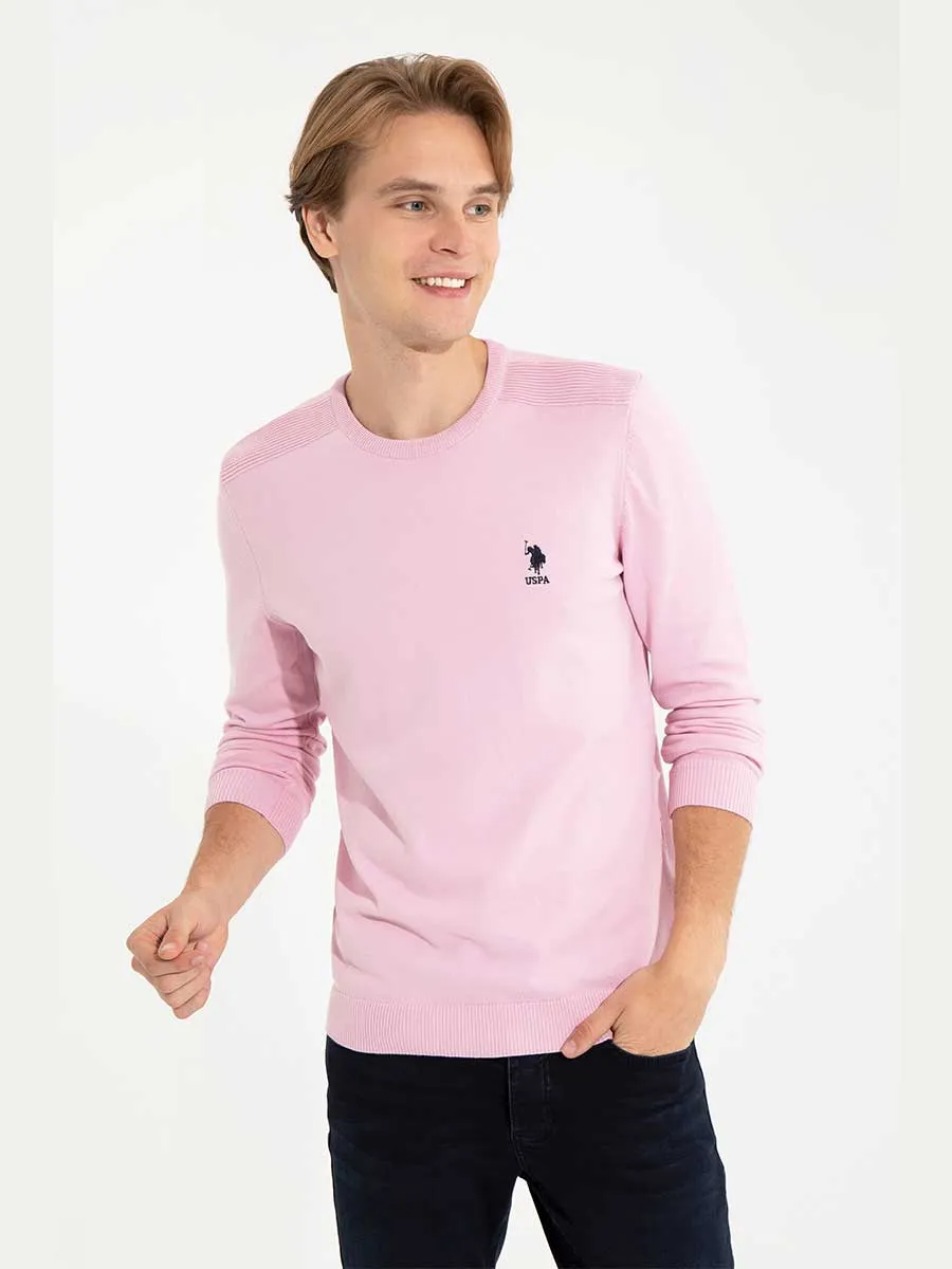 USPA Men Jumper Round/Neck Magnolia VR211 USPJR279